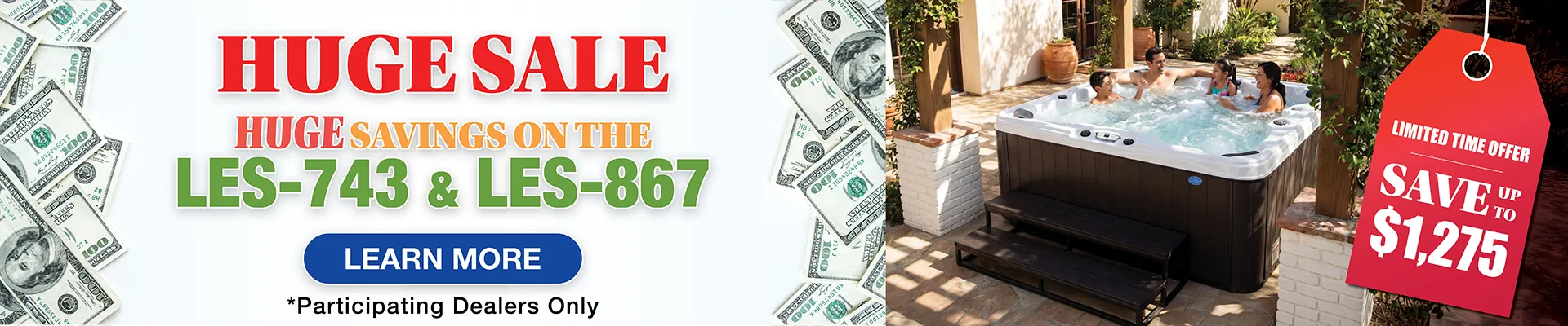 Calspas hot tub being used in a family setting - Novosibirsk